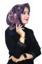 Pamuk Keten Flamlı Eşarp 1040-15