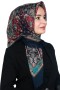 Pamuk Keten Flamlı Eşarp 1040-18