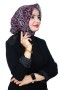 Flamlı (Pamuk) Eşarp 1076-10