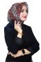 Flamlı (Pamuk) Eşarp 1076-14