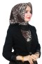 Flamlı (Pamuk) Eşarp 1076-19