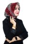 Flamlı (Pamuk) Eşarp 1076-2
