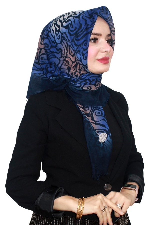 Flamlı (Pamuk) Eşarp 1076-25