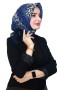 Flamlı (Pamuk) Eşarp 1076-25