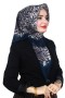 Flamlı (Pamuk) Eşarp 1076-3