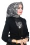 Flamlı (Pamuk) Eşarp 1076-4