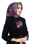 Flamlı (Pamuk) Eşarp 1076-6