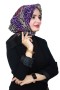 Flamlı (Pamuk) Eşarp 1076-6