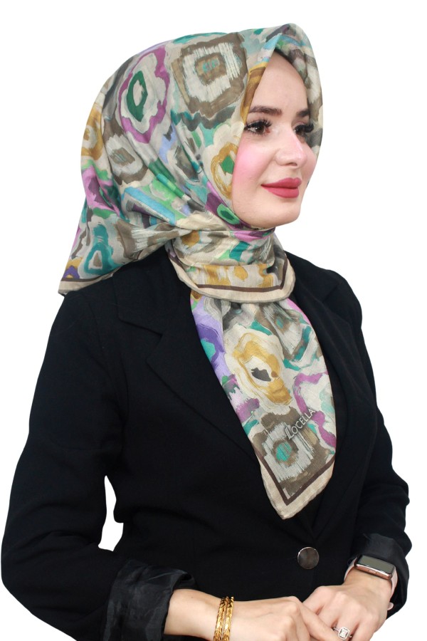 Organik (Pamuk) Eşarp 4167-3