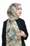 Özel Seri Zer Organik Pamuk Şal 5135-9
