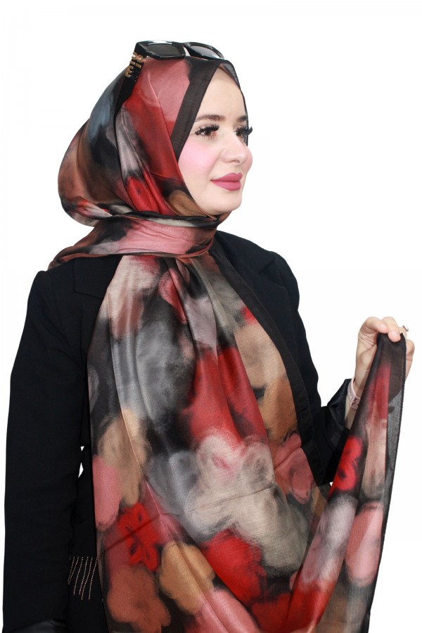 Zer Organik Pamuk Şal 5136-4