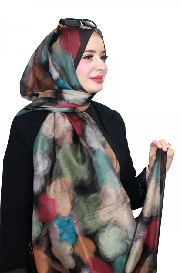 Zer Organik Pamuk Şal 5136-6