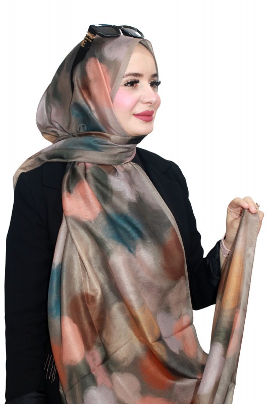 Zer Organik Pamuk Şal 5136-7