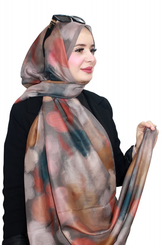 Zer Organik Pamuk Şal 5136-8