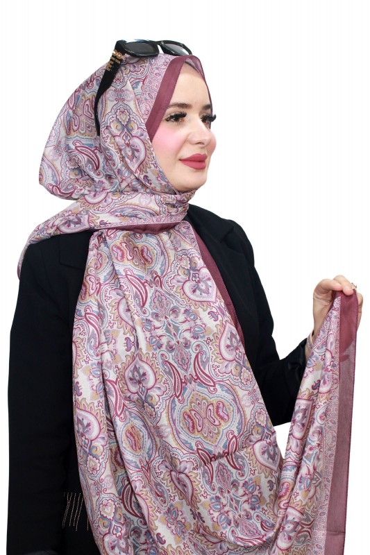 Zer Organik Pamuk Şal 5137-2