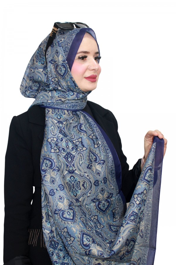 Zer Organik Pamuk Şal 5137-8