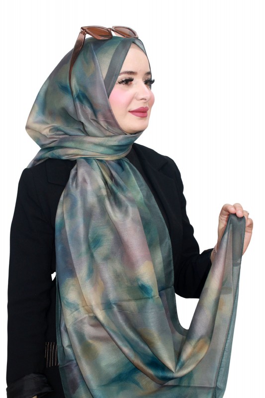 Zer Organik Pamuk Şal 5139-4