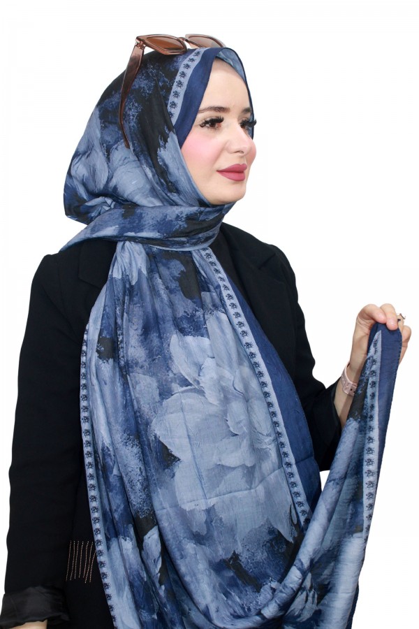 Mira İpek Bambu Crash Şal 5140-15