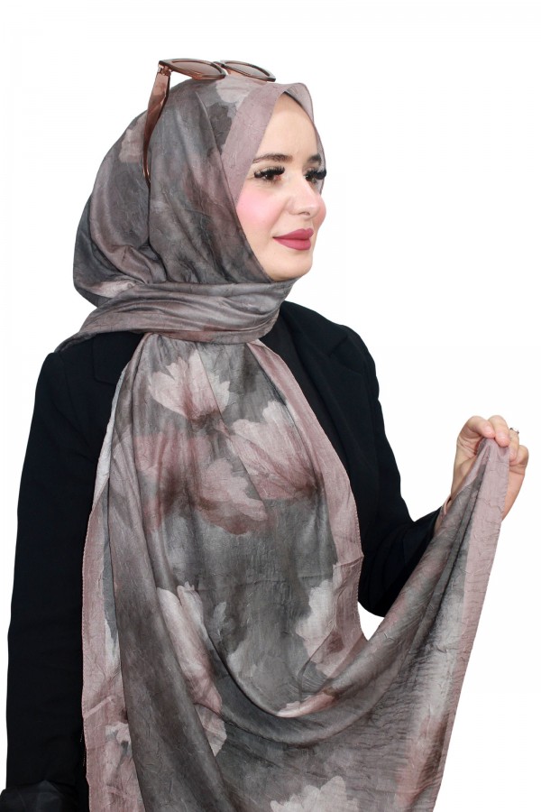 L'aurel Bambu Crash Şal 5141-8