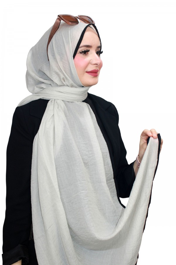 Mismara Biyeli Müslin Şal 5143-17