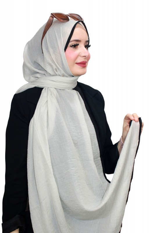 Mismara Biyeli Müslin Şal 5143-17