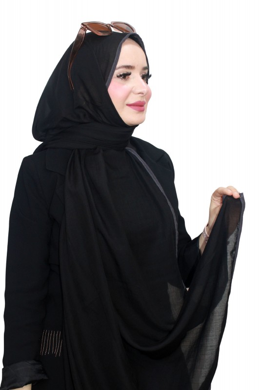 Mismara Biyeli Müslin Şal 5143-26