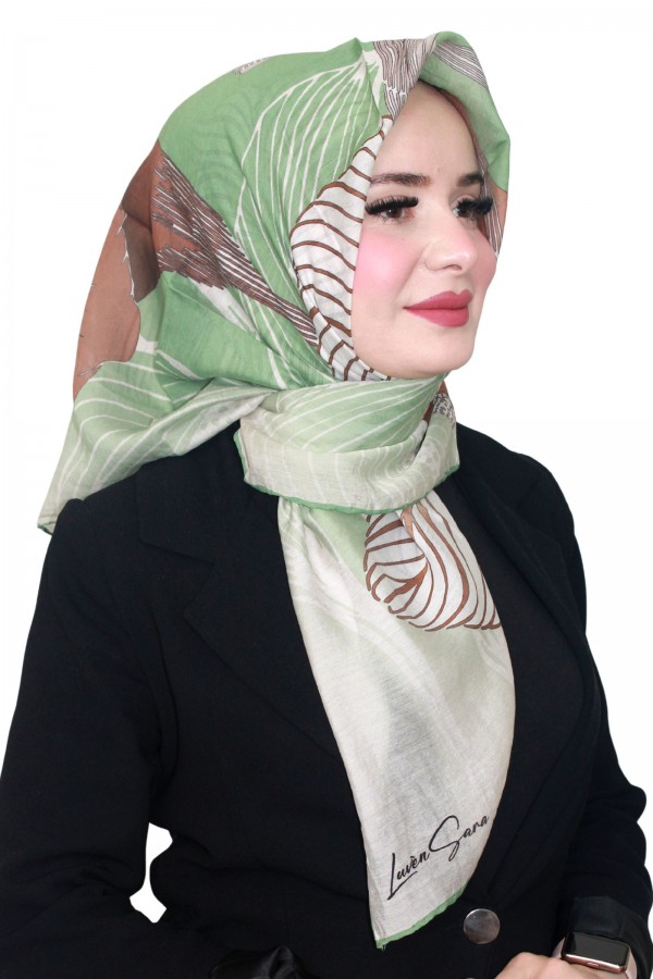 Luven Sara Tensel İpek Eşarp 4222-1