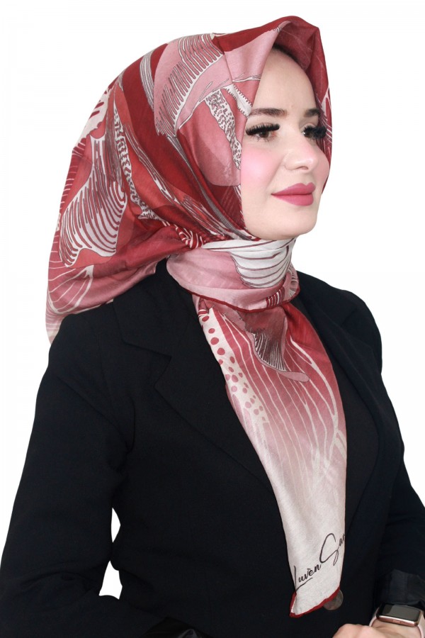 Luven Sara Tensel İpek Eşarp 4222-10