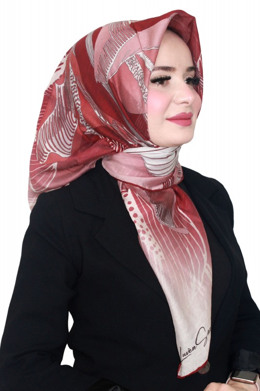 Luven Sara Tensel İpek Eşarp 4222-10