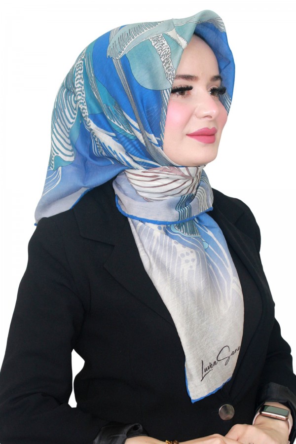 Luven Sara Tensel İpek Eşarp 4222-12