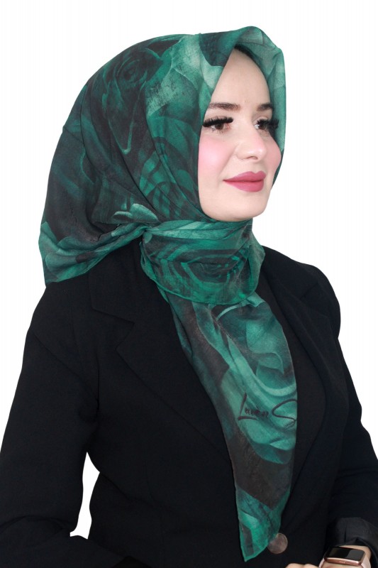 Luven Sara Tensel İpek Eşarp 4223-2