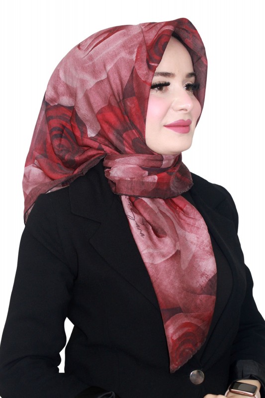 Luven Sara Tensel İpek Eşarp 4223-4