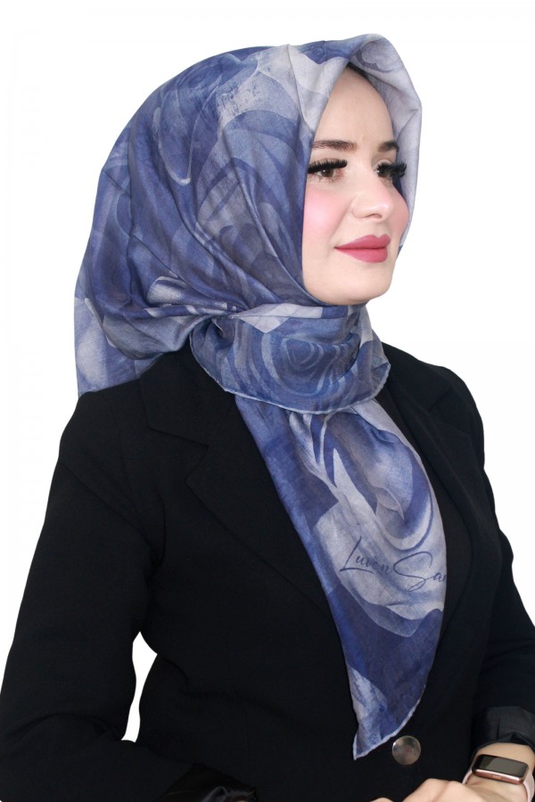 Luven Sara Tensel İpek Eşarp 4223-6