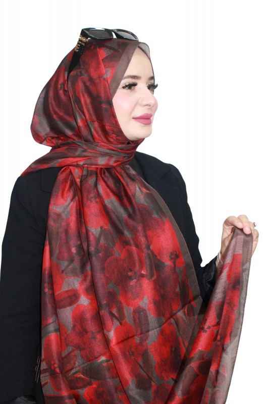 Özel Seri Zer Organik Pamuk Şal 5135-11