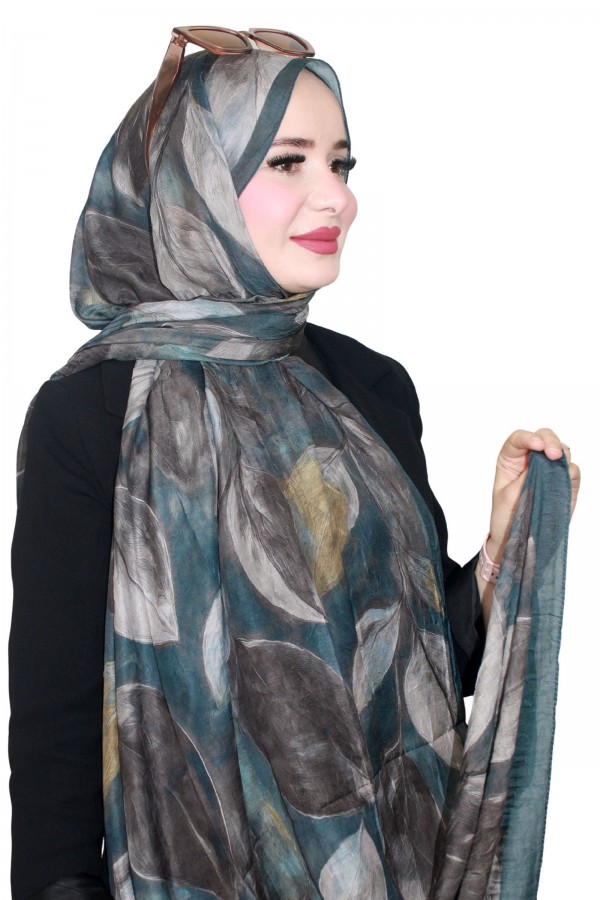 Locella Desenli Bambu Crash Şal 5144-3