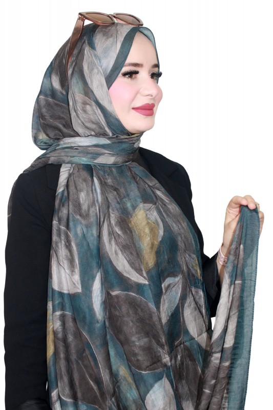 Locella Desenli Bambu Crash Şal 5144-3