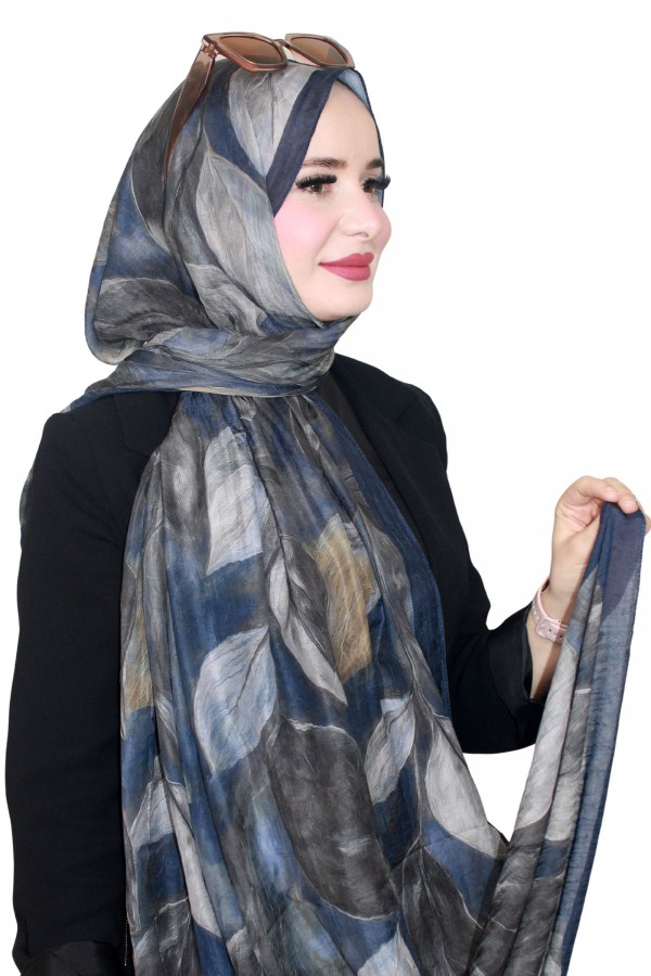 Locella Desenli Bambu Crash Şal 5144-9