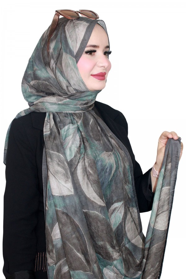 Locella Desenli Bambu Crash Şal 5144-6