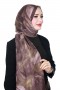 Locella Desenli Bambu Crash Şal 5144-7