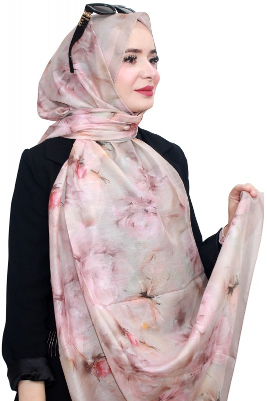 Özel Seri Zer Organik Pamuk Şal 5119-6