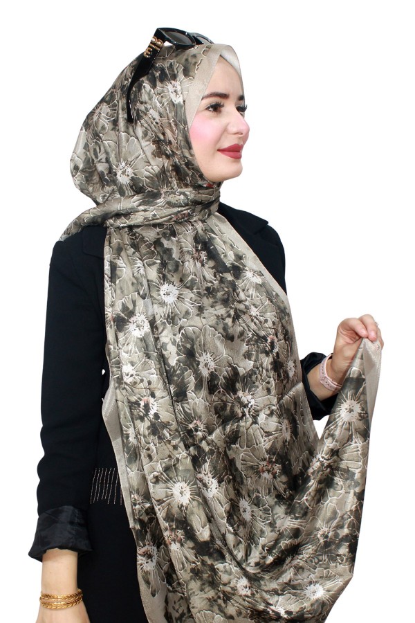 Hint İpek Işıltılı Hayal Şal 5094-9