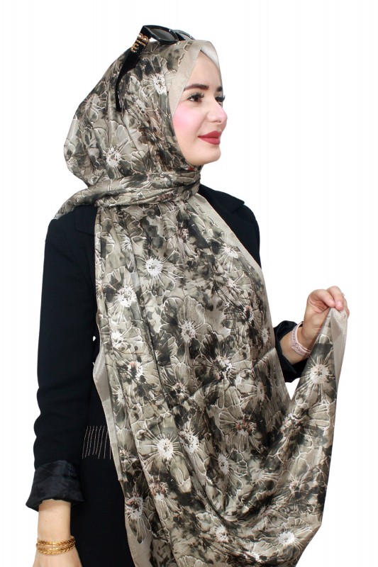 Hint İpek Işıltılı Hayal Şal 5094-9