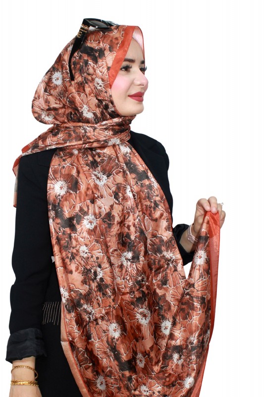 Hint İpek Işıltılı Hayal Şal 5094-10