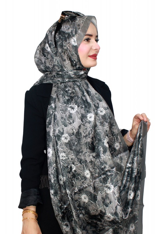 Hint İpek Işıltılı Hayal Şal 5094-5