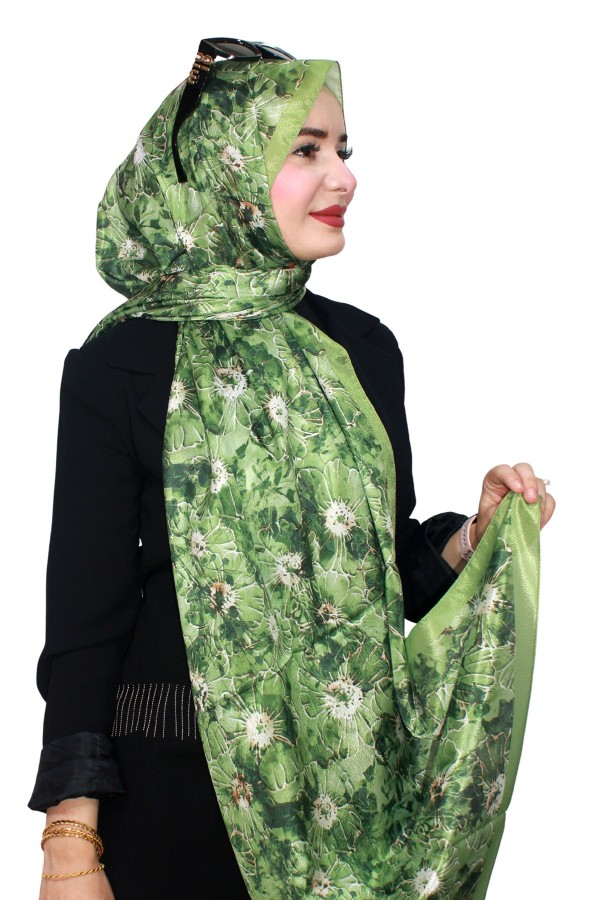 Hint İpek Işıltılı Hayal Şal 5094-4