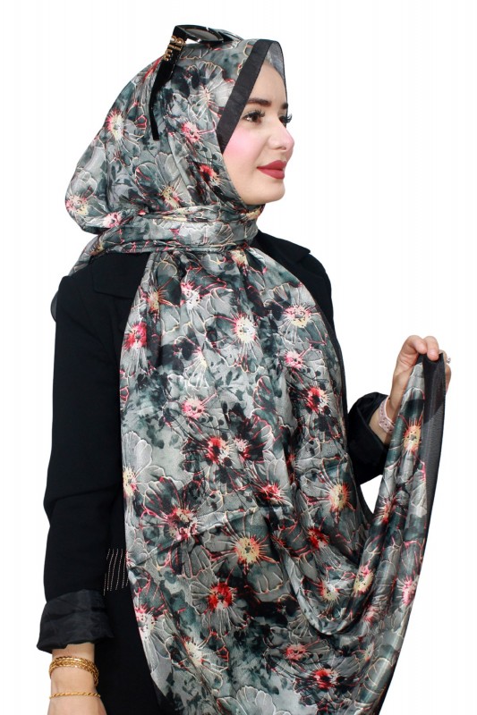 Hint İpek Işıltılı Hayal Şal 5094-2