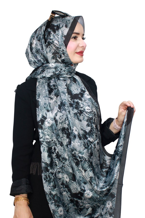 Hint İpek Işıltılı Hayal Şal 5094-3