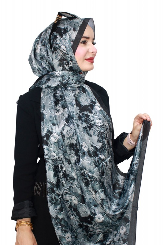 Hint İpek Işıltılı Hayal Şal 5094-3