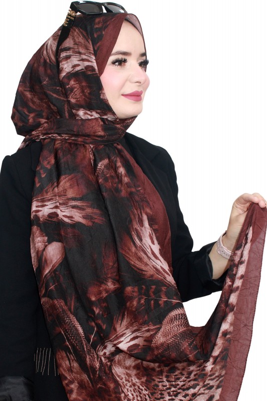 Laurel Bambu Crash Şal 5123-1