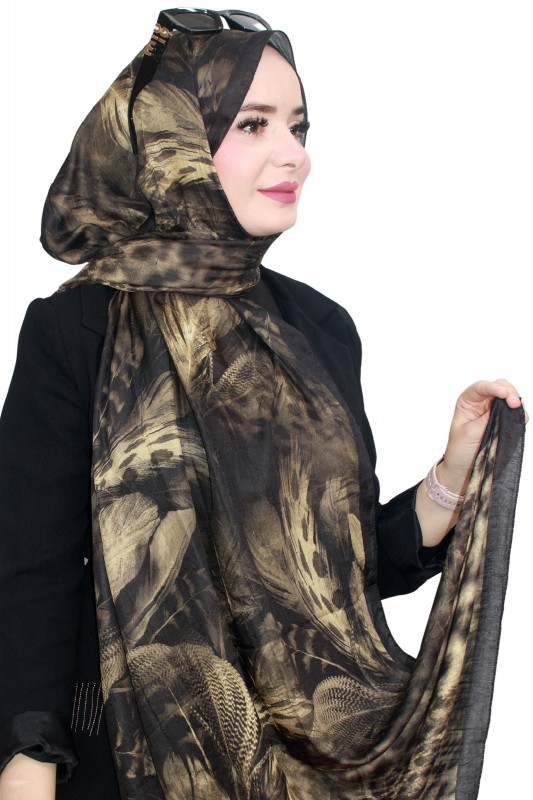 Laurel Bambu Crash Şal 5123-12